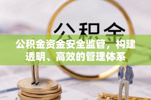 交易公积金资金安全监管，构建透明、高效的管理体系