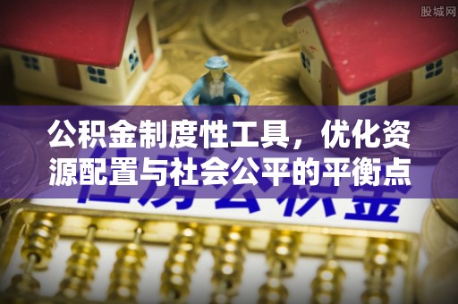交易公积金制度性工具，优化资源配置与社会公平的平衡点